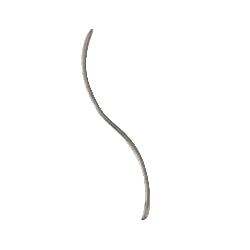 Double-Curved Post-Mortem Needle