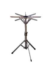 7 Assorted Folding Top Display Stands