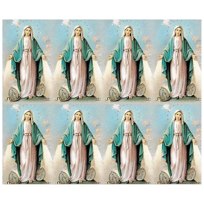 Our Lady of Grace w/Medal Holy Cards