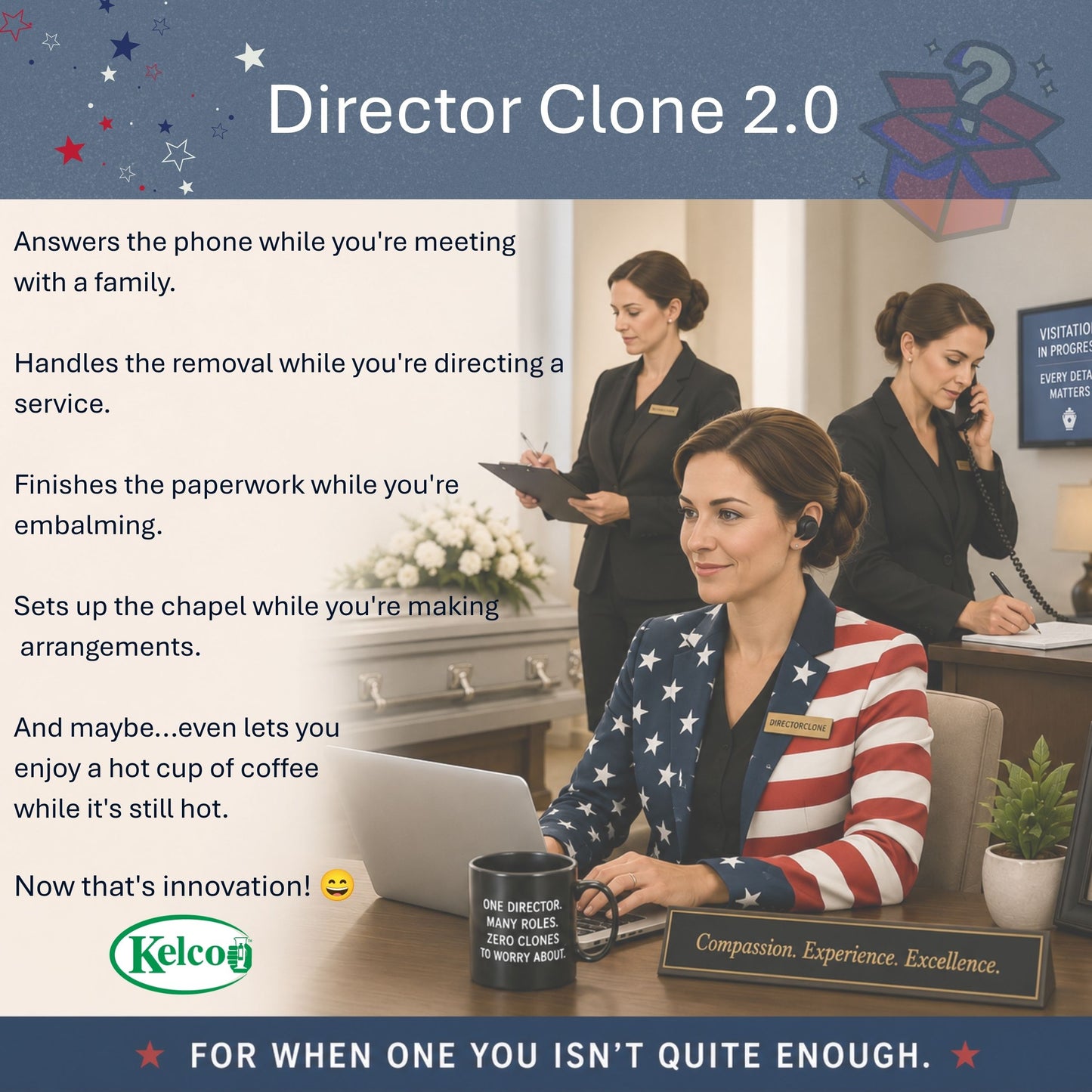America 250 Stars & Stripes DirectorClone 2.0