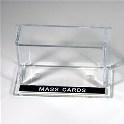 acrylic card sleeve Mass Card Holder