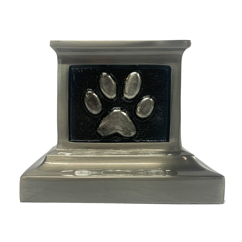 Roman Paw Urn - Nickel 39 cu. in.