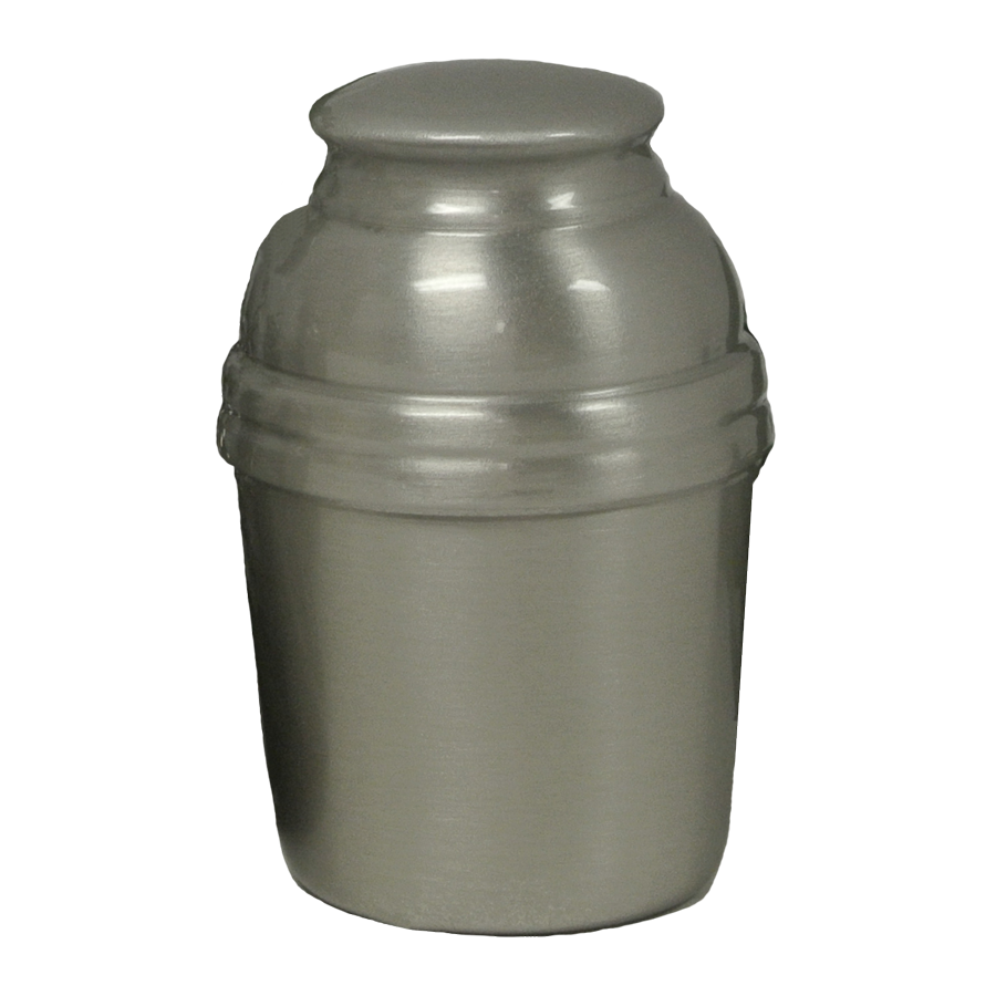 Silverado Hand Spun Pewter Urns