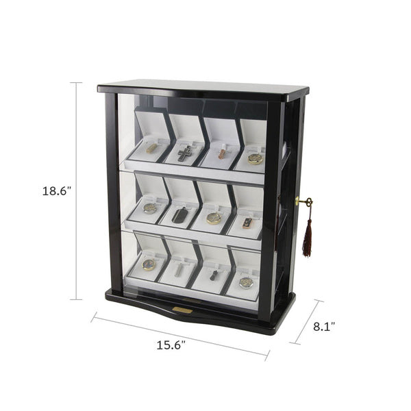 Jewelry Display Case w/Key