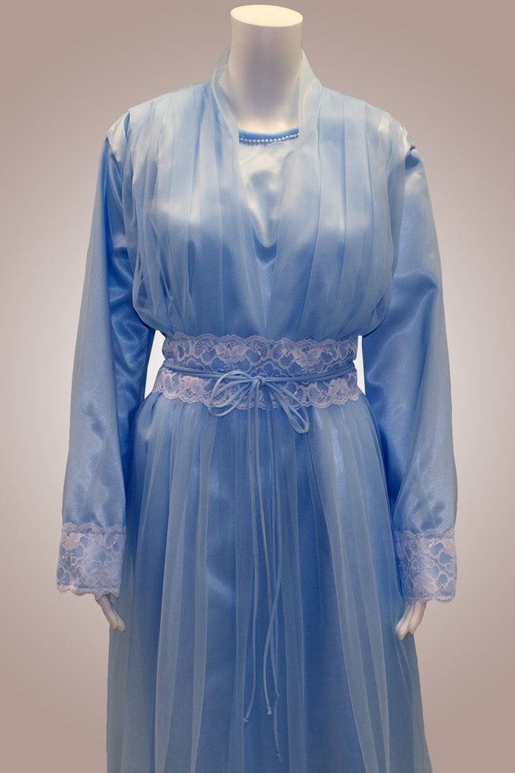 Nylon Dress W/Lace Waistband Nylon Dress W/Lace Waistband
