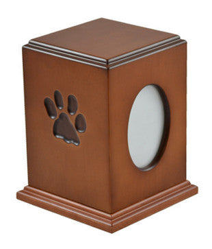 Dog Paw Photo Urn