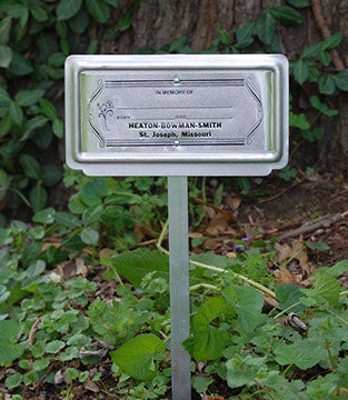 All Aluminum Write-On Grave Markers 36/set