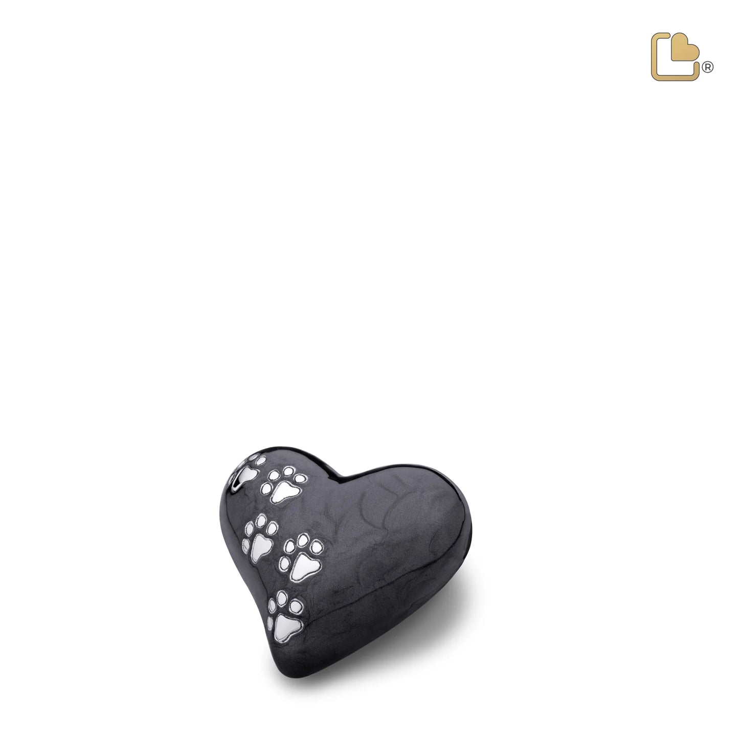 LoveUrns Love Paw Midnight Heart