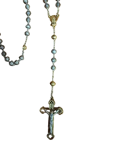 Silver & Gold Rosary