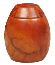 Harvest Moon Alabaster Stone Urn from Spain