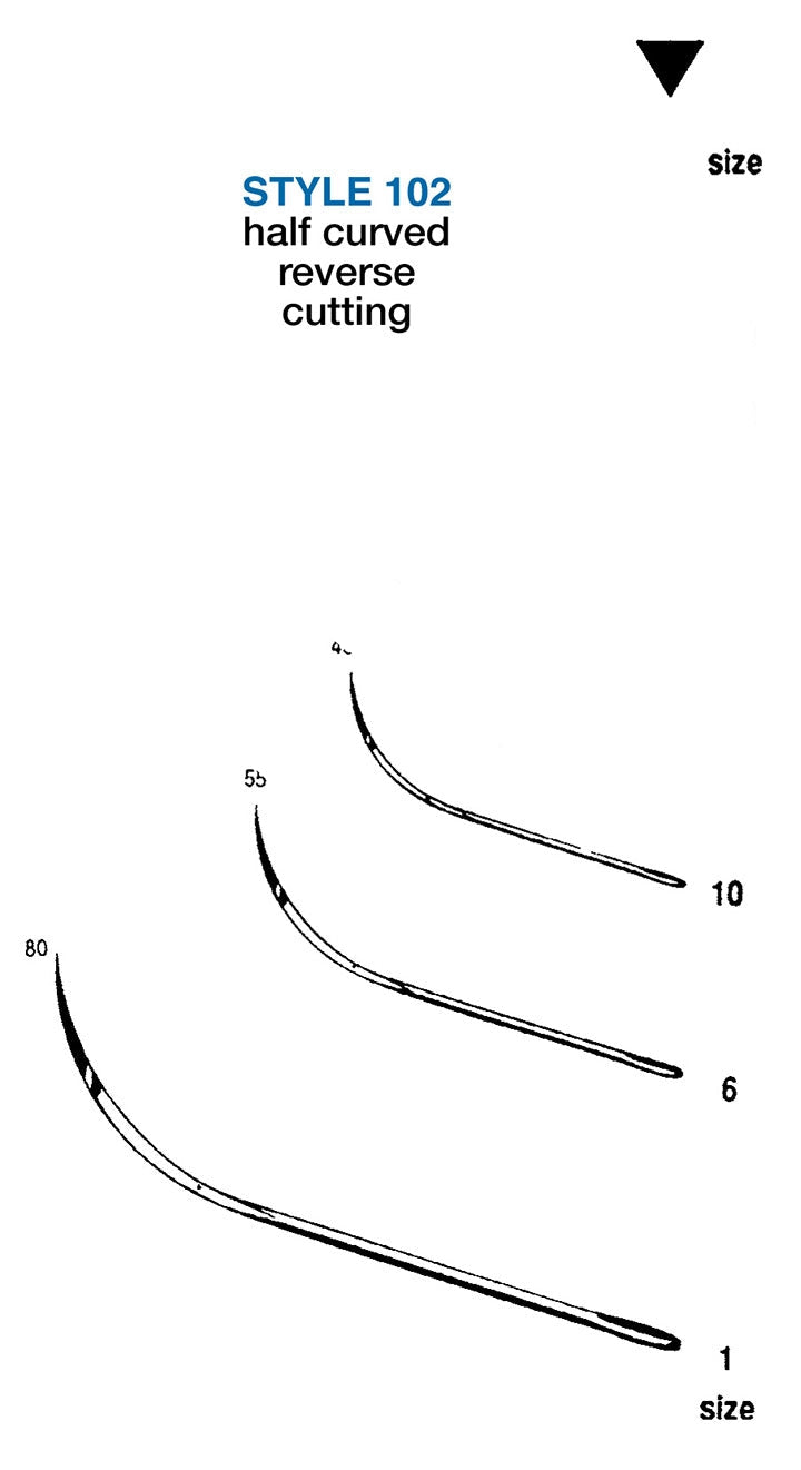 Half-Curved Suturing Needle