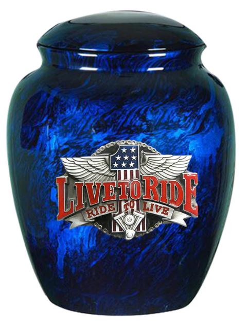 Live to Ride Series Urn