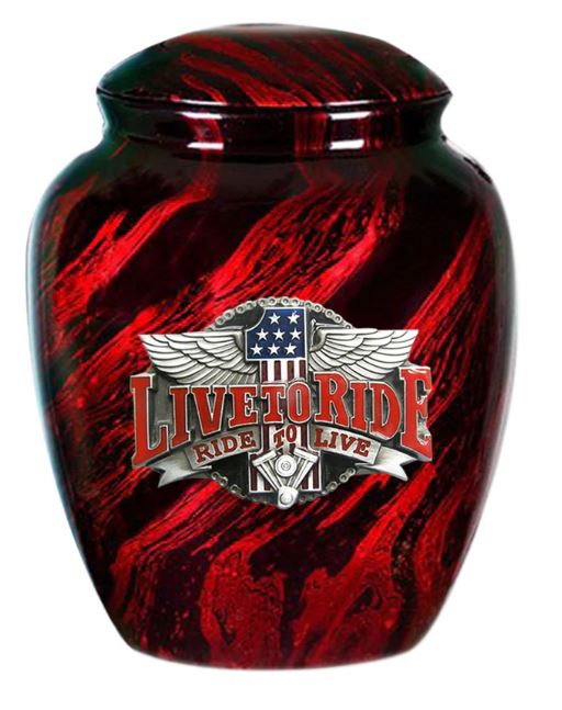 Live to Ride Series Urn