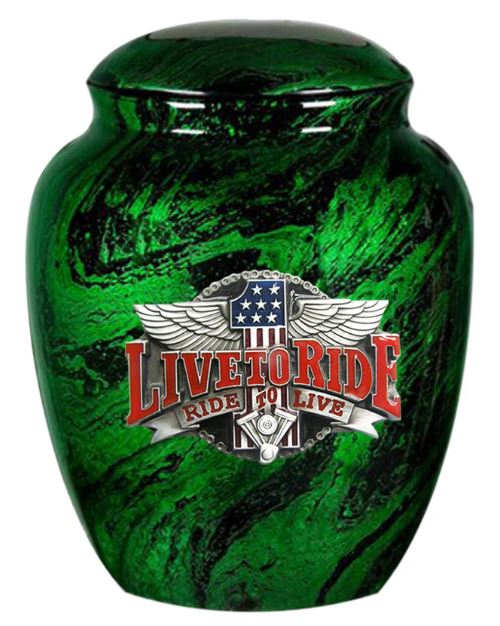 Live to Ride Series Urn