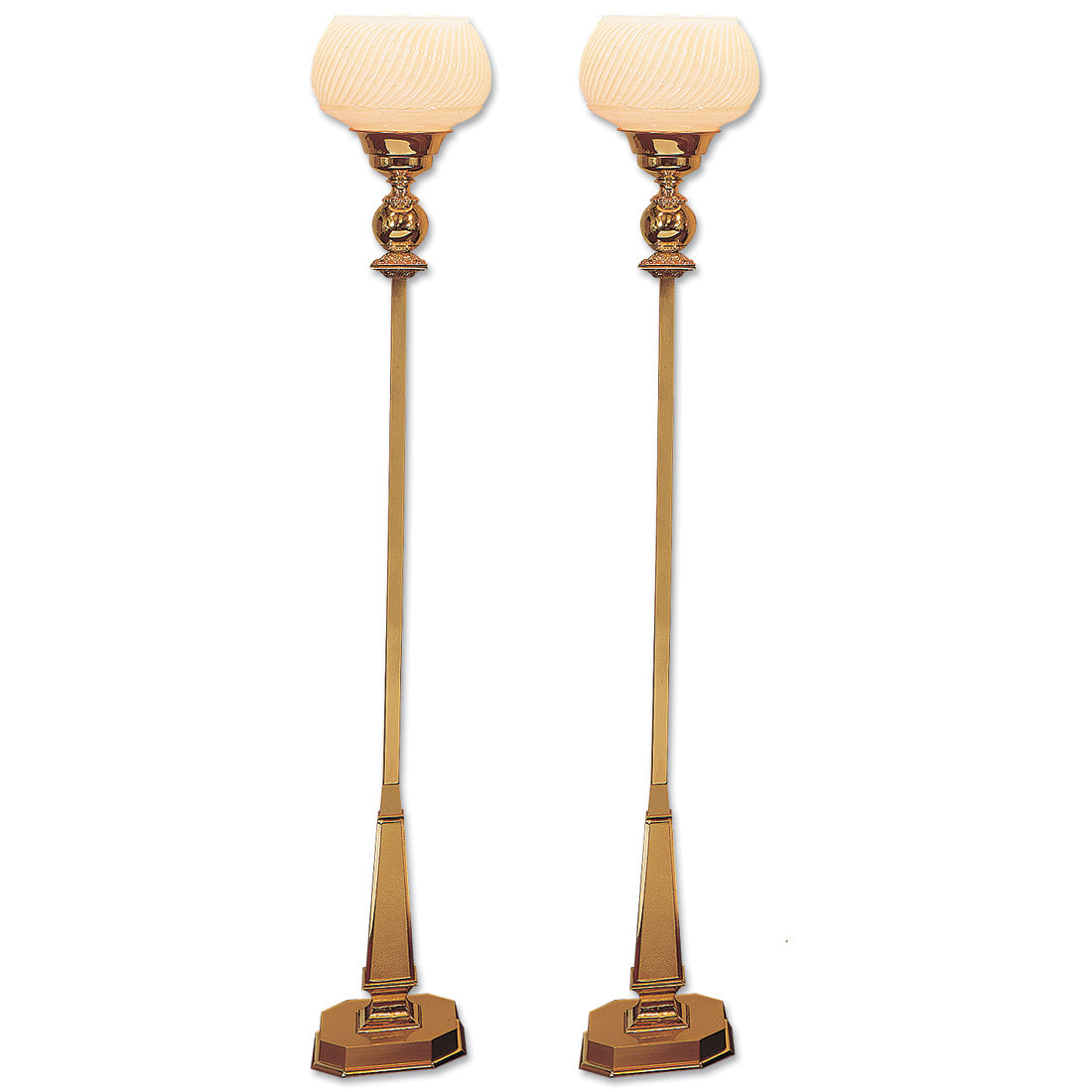 Silhouette Torchiere Lamps