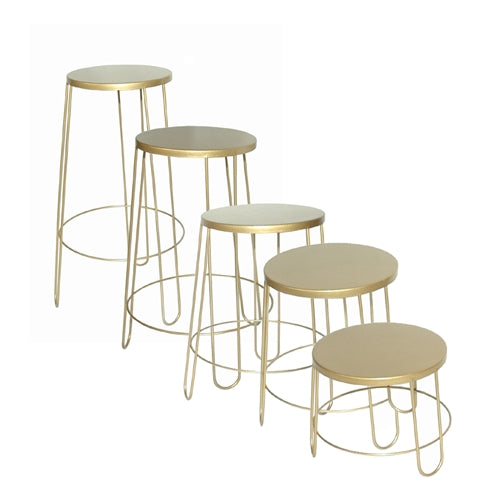 Round Nesting Basket Stand Set