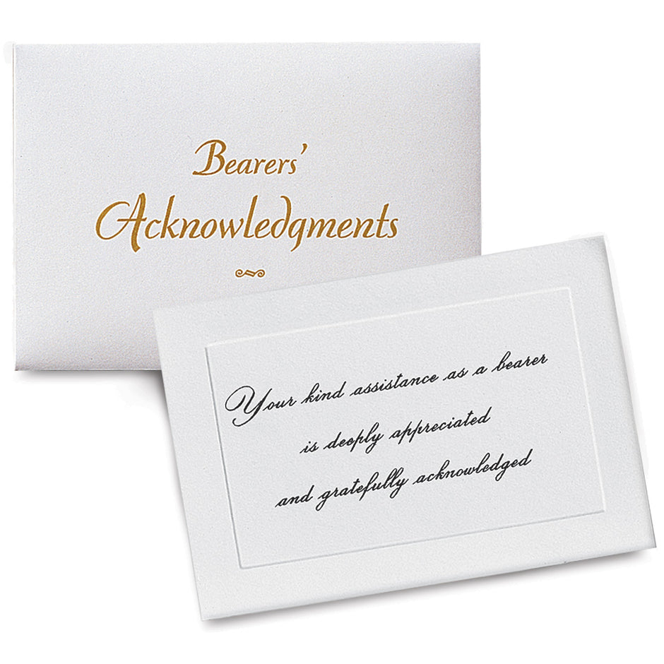 Acknowledgment Cards – Kelco Supply Company