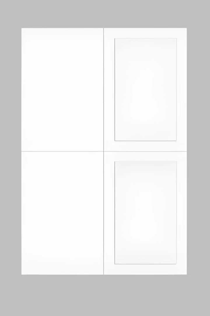 Blank Acknowledgments - White Panel - Card Stock