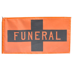 Dual Magnetic Funeral Flag Set