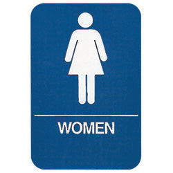 Womens Restroom Sign