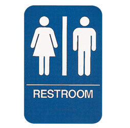 Unisex Restroom Sign