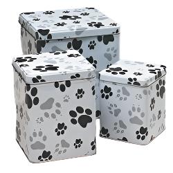 Paw Print Tins