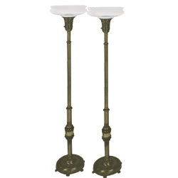 Telescoping Torchiere Lamps