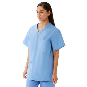 Unisex Scrub Top & Pants Ceil Blue