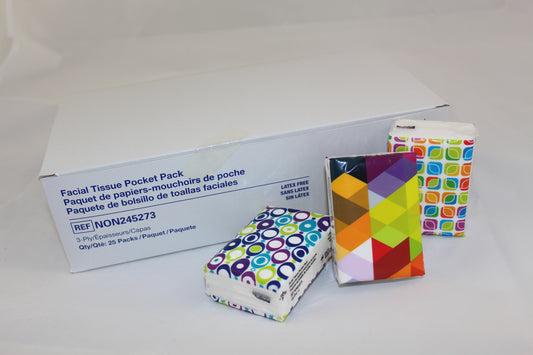 Facial Tissue Pocket Packs