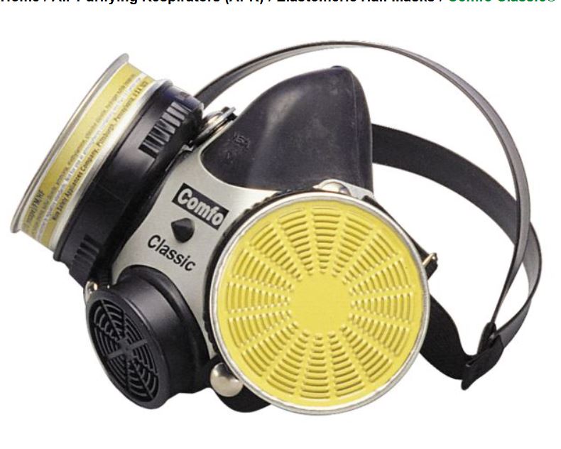 MSA Comfo Classic® Series Half Mask Air Purifying Respirator