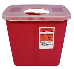 Sharps Container: 8 Qt