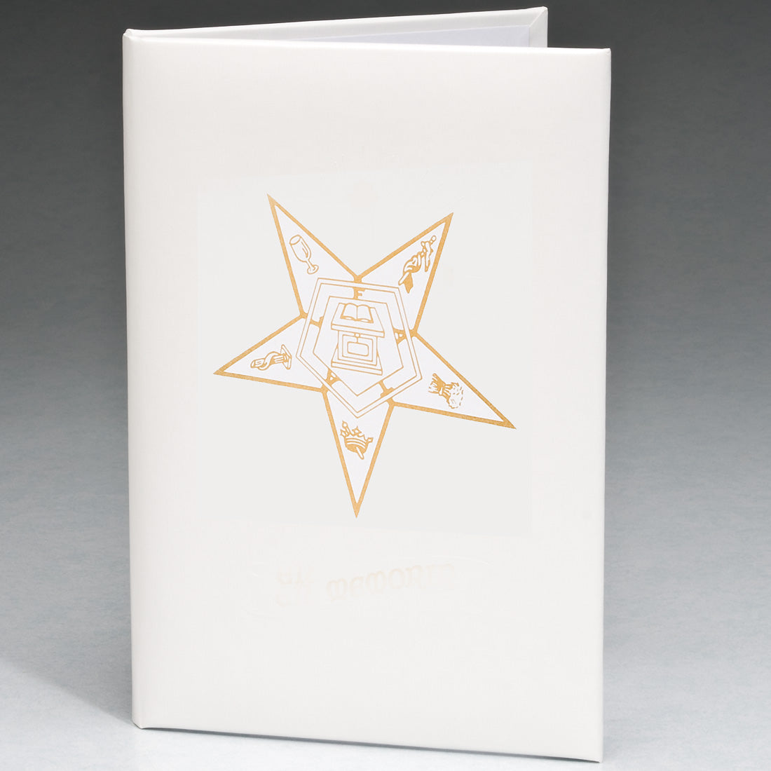 Acknowledgement Card; Eastern Star