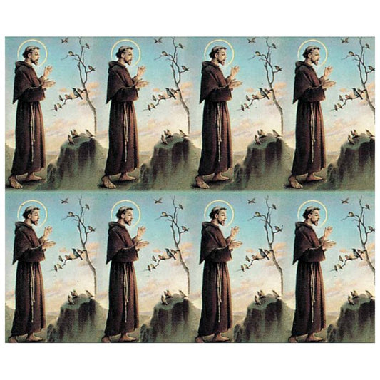 St Francis Assisi Assorted Holy Cards