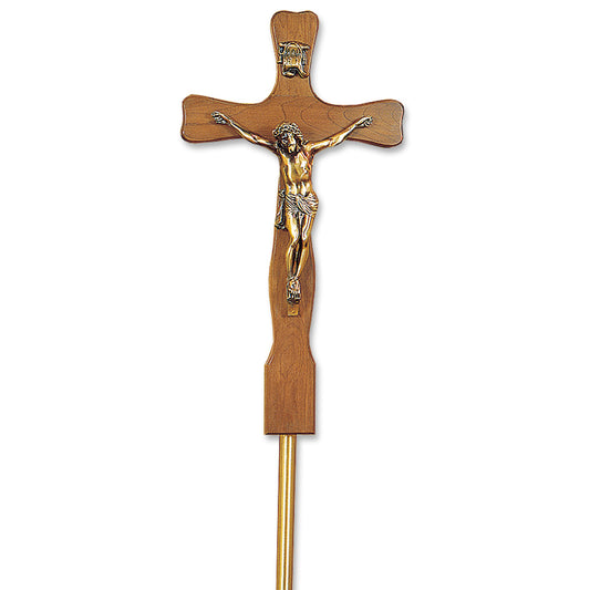 Bordeaux Crucifix with Stand