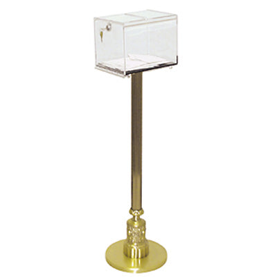 Locking Contribution Box with Stand