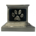 Roman Paw Urn - Nickel 39 cu. in.