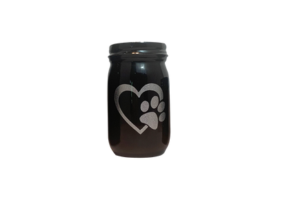 Pawfect Heart Urn 50 - 75 cu. in. - Multiple Colors