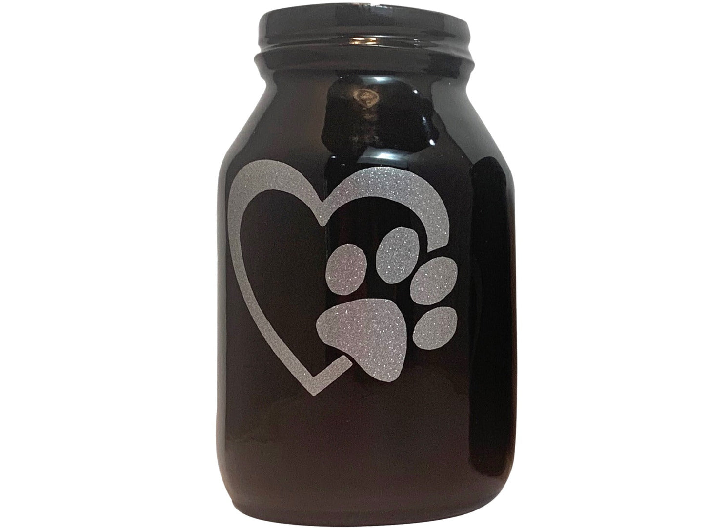 Pawfect Heart Urn 50 - 75 cu. in. - Multiple Colors