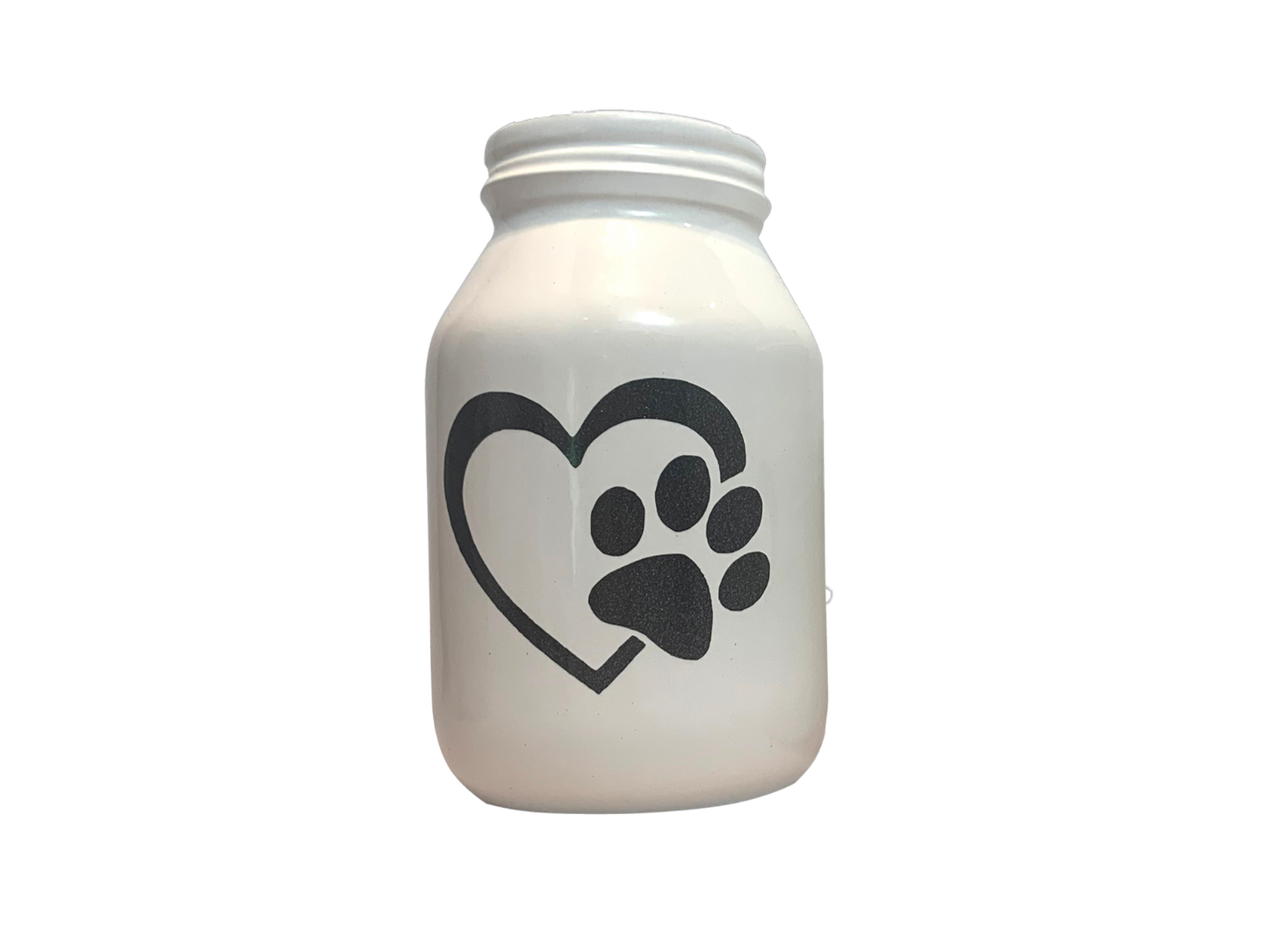 Pawfect Heart Urn 50 - 75 cu. in. - Multiple Colors