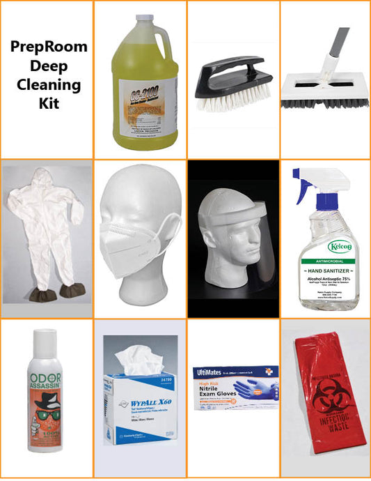 Prep Room Deep Cleaning Kit