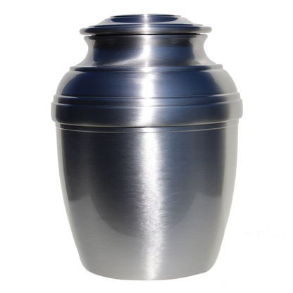 Silverado Hand Spun Pewter Urns