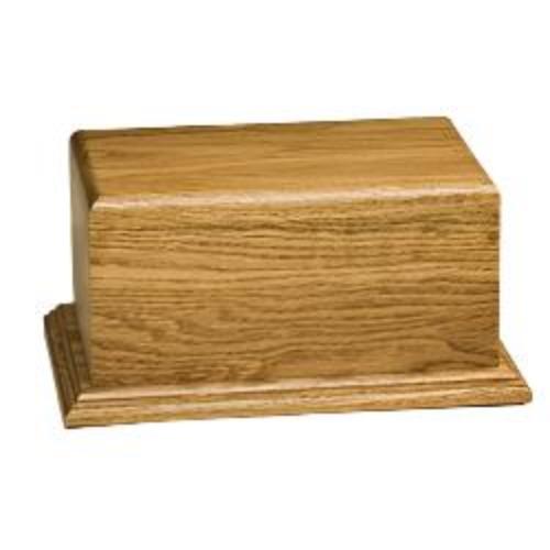Oak Scandia Wood Urn