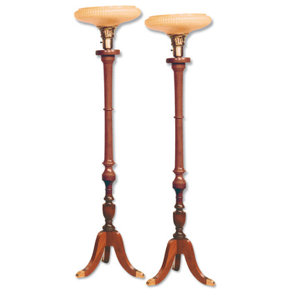 Regency Torchiere Lamps