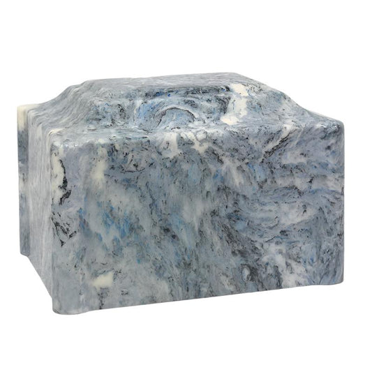 Block Urn; Sky Blue