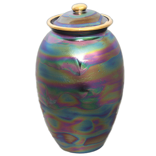 Black Pearl Iridescent Urn 45 - 210 cu. in.