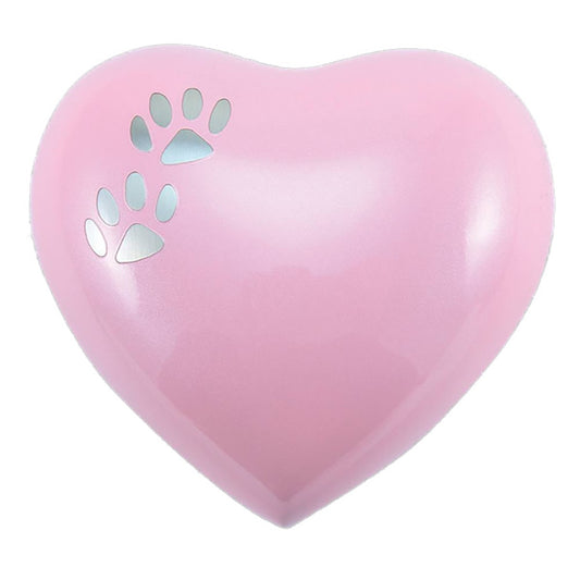 Calming Heart Urn Pink