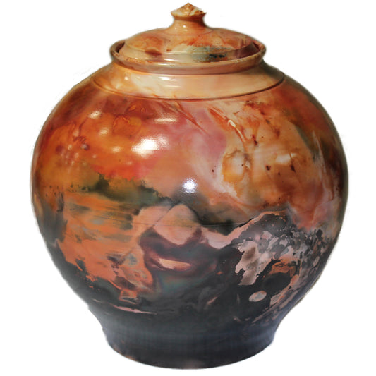 Limited Edition: Barrel Fired Urn 200 cu. in.