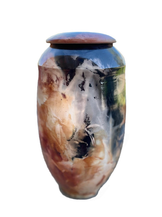 Limited Edition: Barrel Fired Urn 200 cu. in.