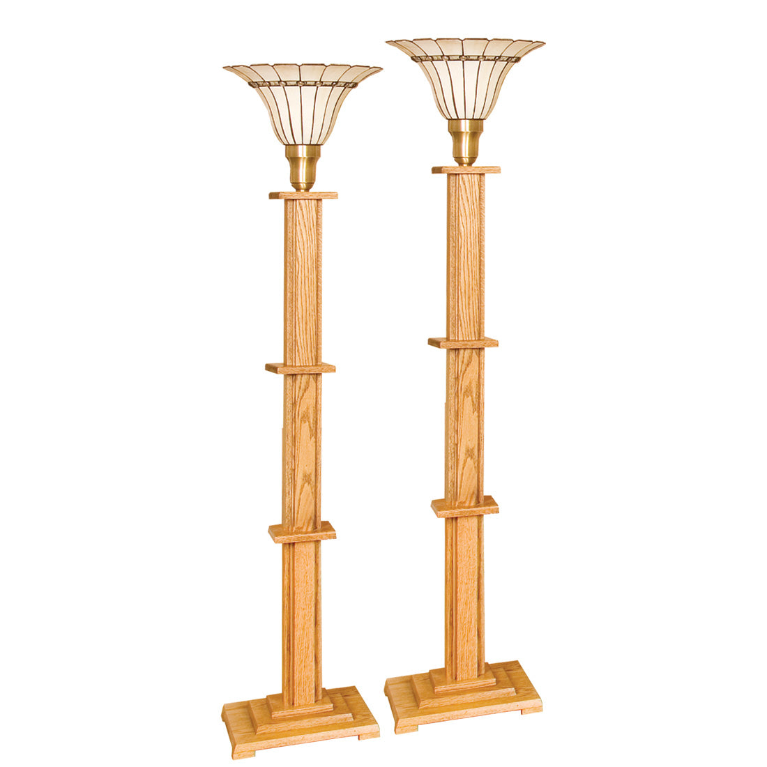 Illinois Prairie Torchiere Lamps