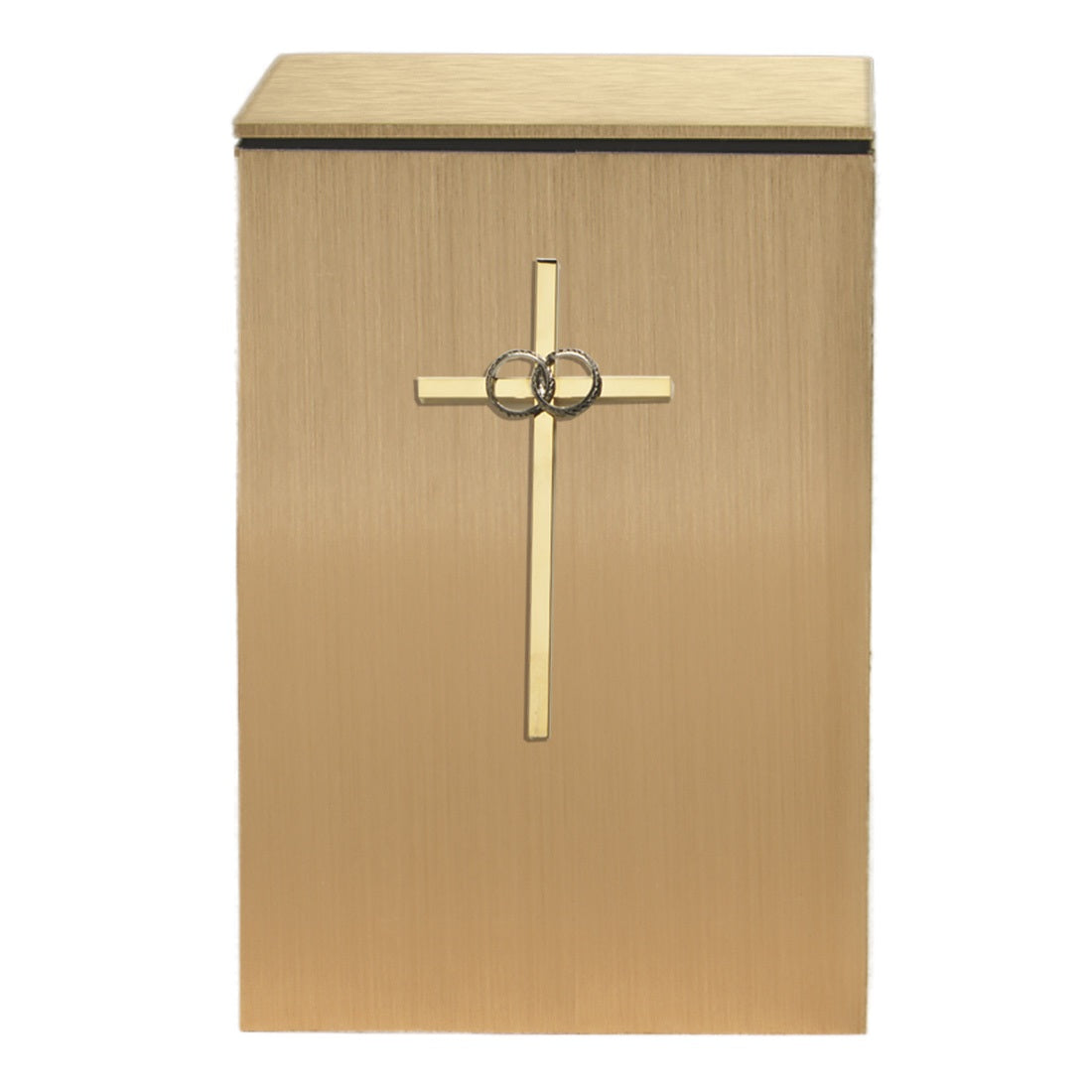 Solitary: Weddings Rings & Cross Urn 203 cu. in.